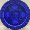 Couscousschüssel - Couscousteller - Wanddeko indigoblau aus Safi (Bestell-ID 31304)