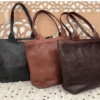 Umhängetasche / Shopper aus geflochtenem Leder (Bestell-ID 40033)