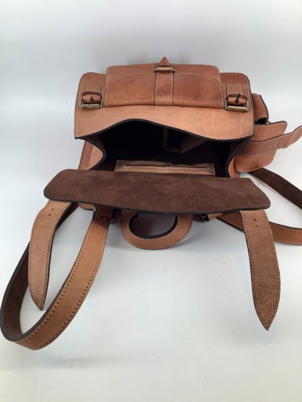 Rucksack aus dickem Kalbsleder (Bestell-ID 40018) – Bild 8