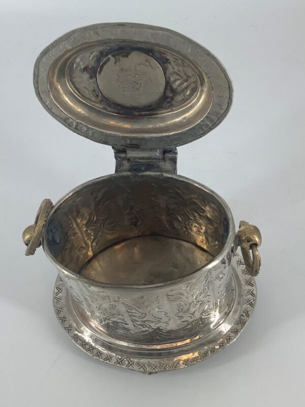 Vintage Zuckerdose oder Minzbehälter / Handarbeit aus Marokko (Bestell-ID 34001) – Bild 8