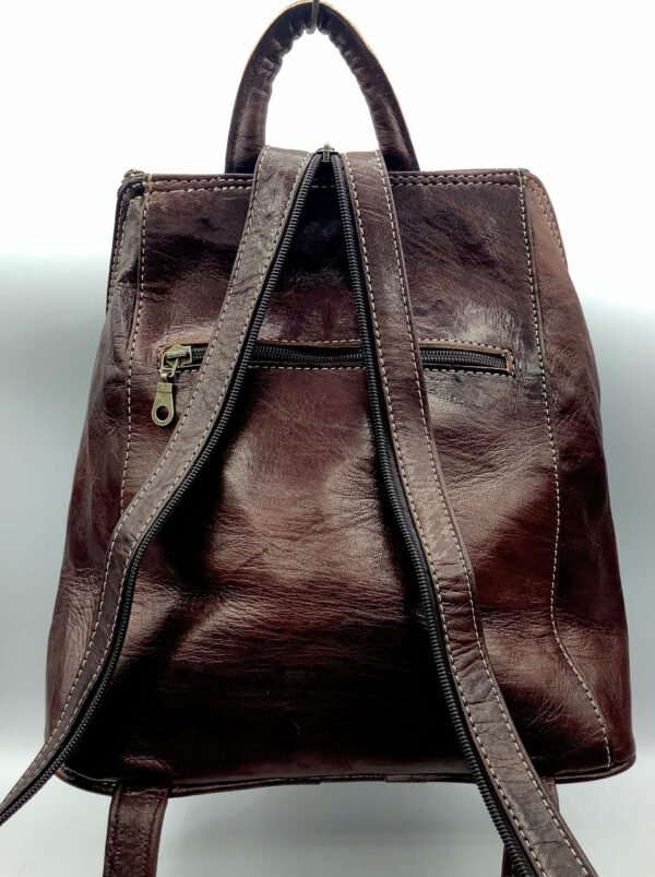 Raffinierter Rucksack aus Glattleder (Bestell-ID 40019) – Bild 3
