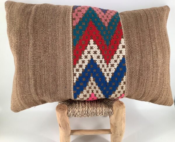 Kelim-Berber Kissen aus Kamelwolle (Bestell-ID 51012)