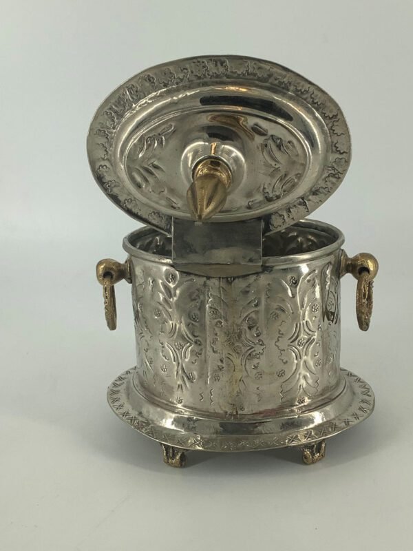 Vintage Zuckerdose oder Minzbehälter / Handarbeit aus Marokko (Bestell-ID 34001) – Bild 7