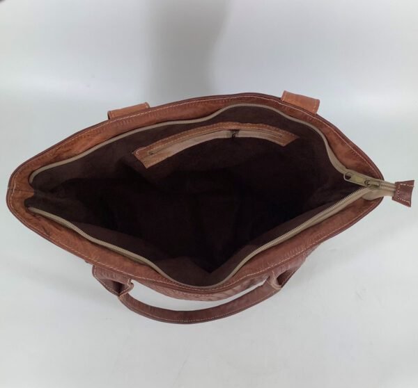 Umhängetasche / Shopper aus geflochtenem Leder (Bestell-ID 40033) – Bild 7