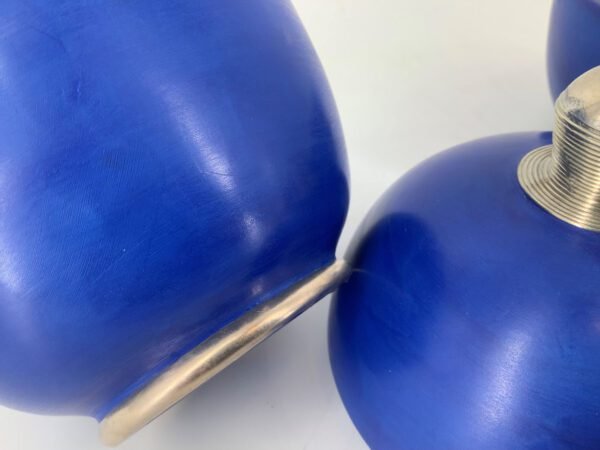 Tadelaktdosen majorell-blau in Größe S, M, L mit versilbertem Griff (Bestell-ID 32210) – Bild 5