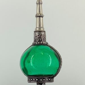 Parfümflacon leuchtend grün