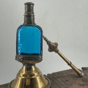 Parfümflacon himmelblau