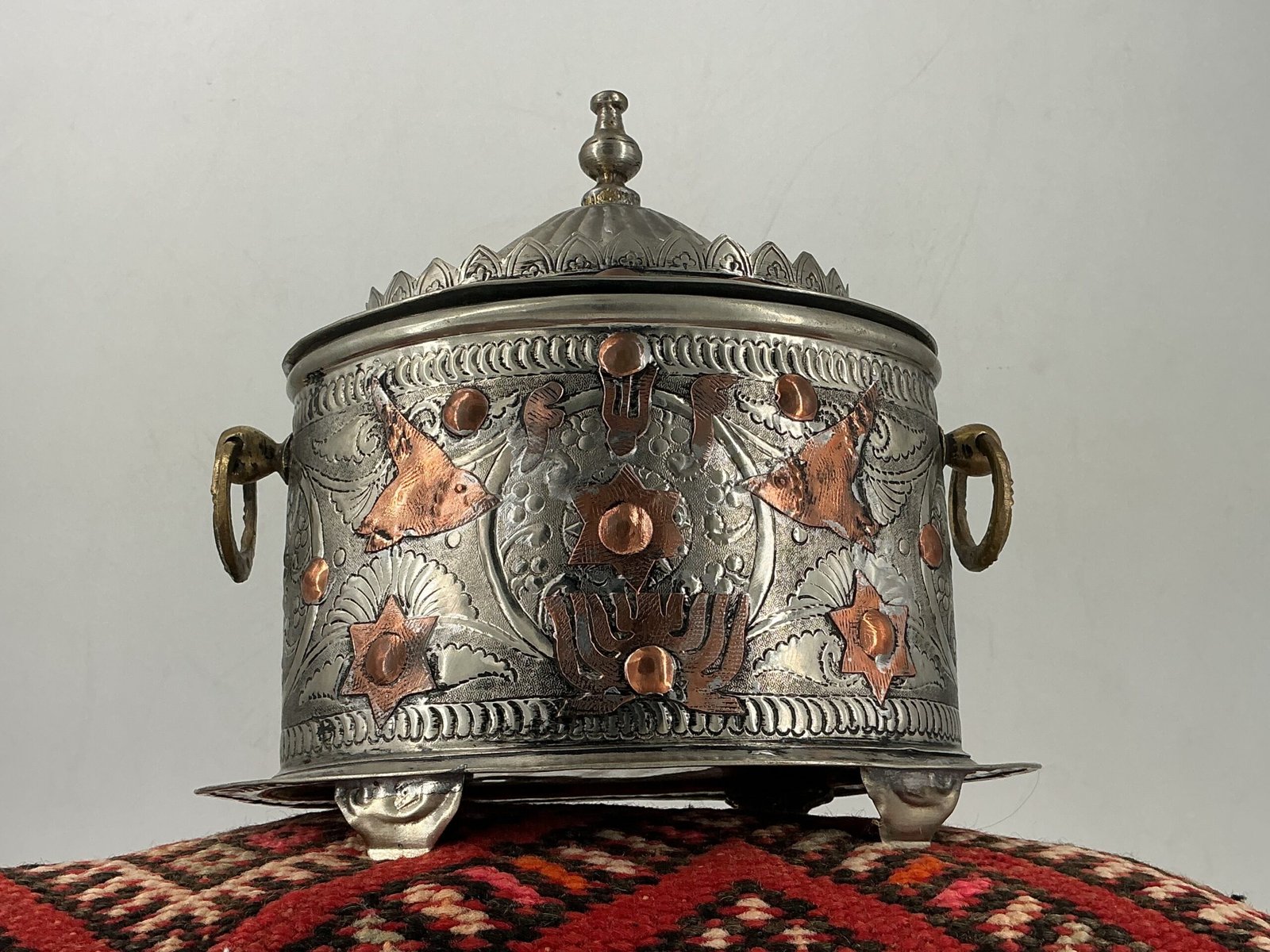 Edle Vintage Keks- , Zucker- oder Gebäckdose aus Marokko – Bild 2