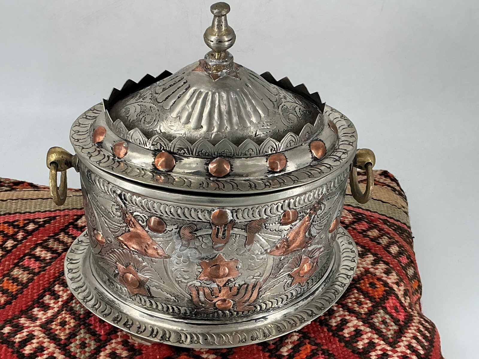 Edle Vintage Keks- , Zucker- oder Gebäckdose aus Marokko