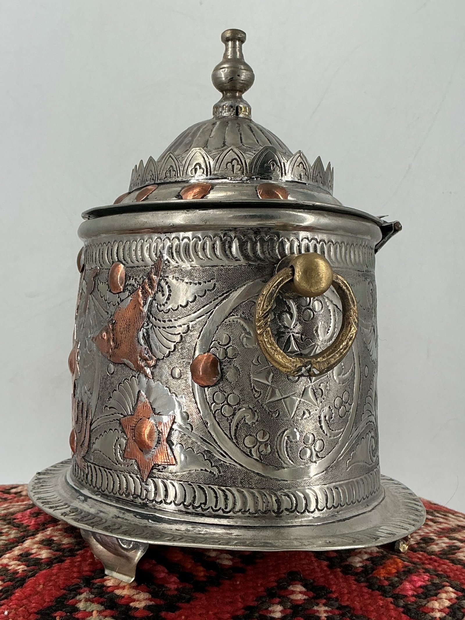 Edle Vintage Keks- , Zucker- oder Gebäckdose aus Marokko – Bild 3