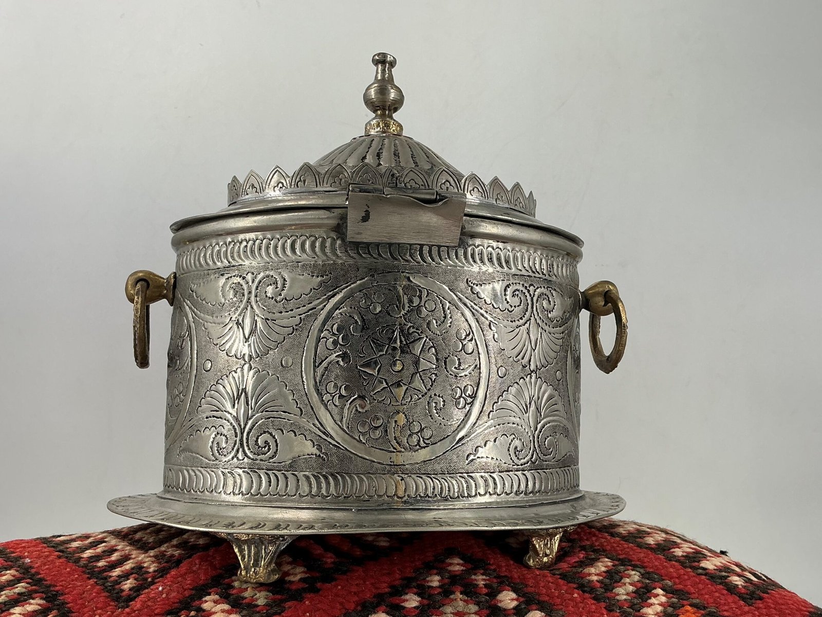 Edle Vintage Keks- , Zucker- oder Gebäckdose aus Marokko – Bild 12