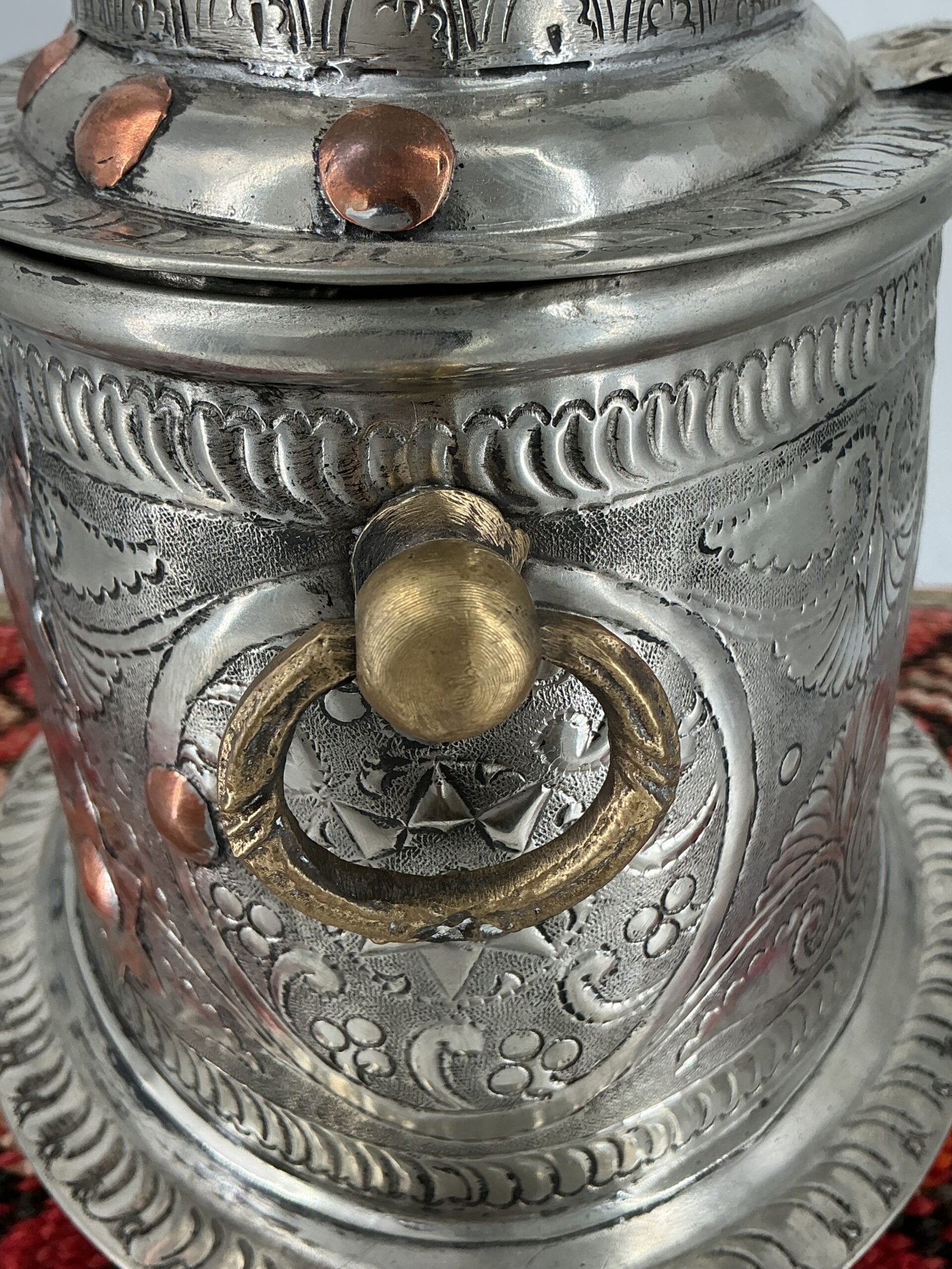 Edle Vintage Keks- , Zucker- oder Gebäckdose aus Marokko – Bild 7