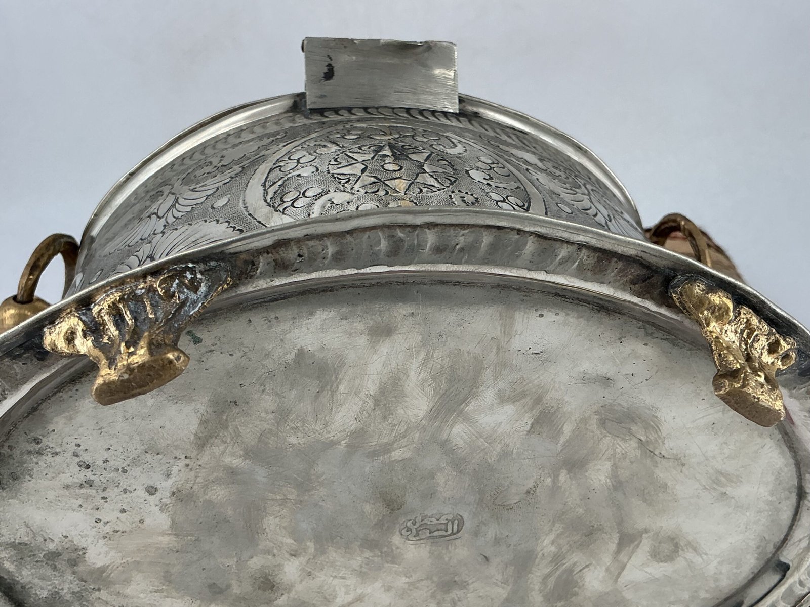 Edle Vintage Keks- , Zucker- oder Gebäckdose aus Marokko – Bild 6