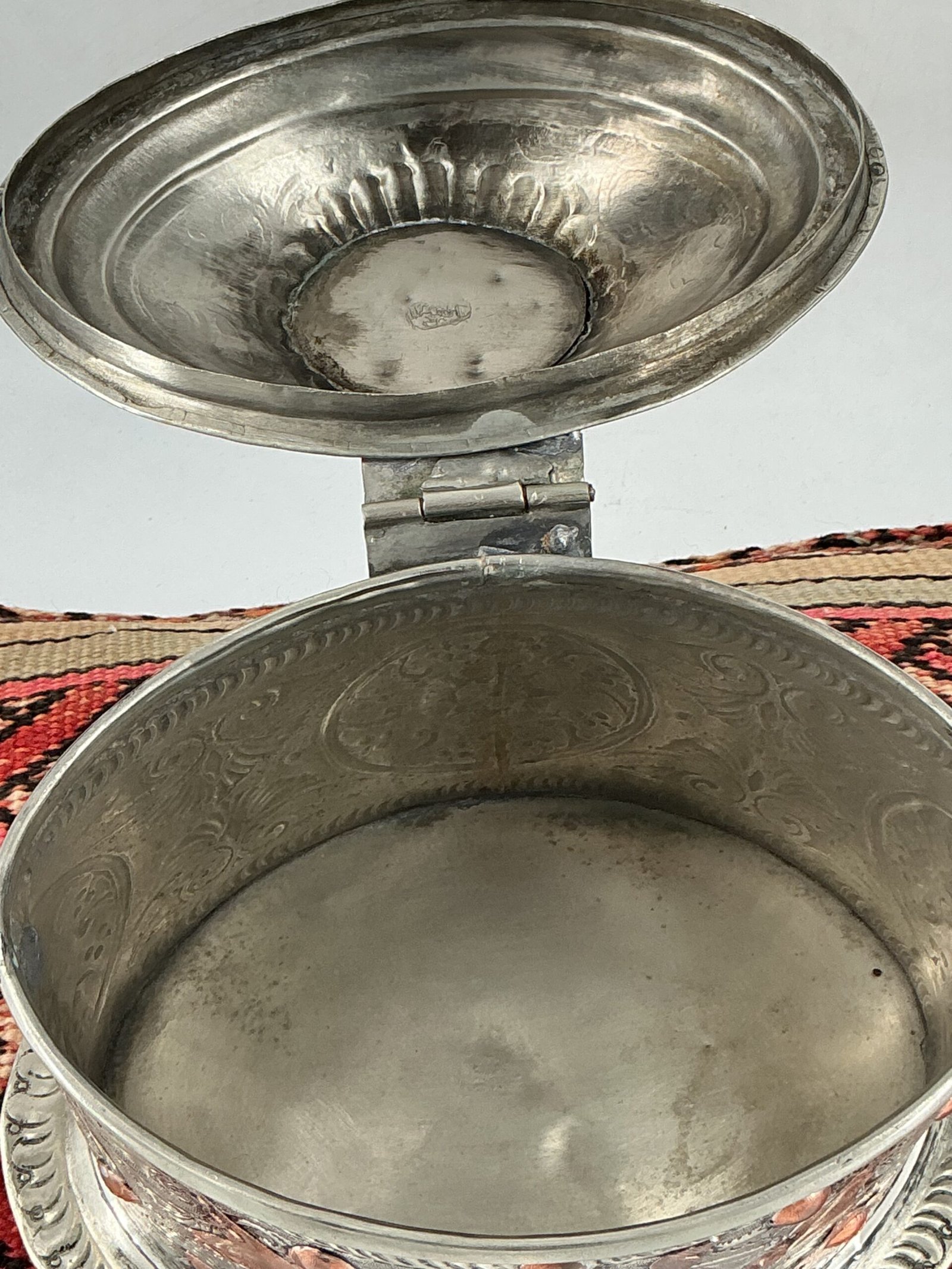 Edle Vintage Keks- , Zucker- oder Gebäckdose aus Marokko – Bild 5