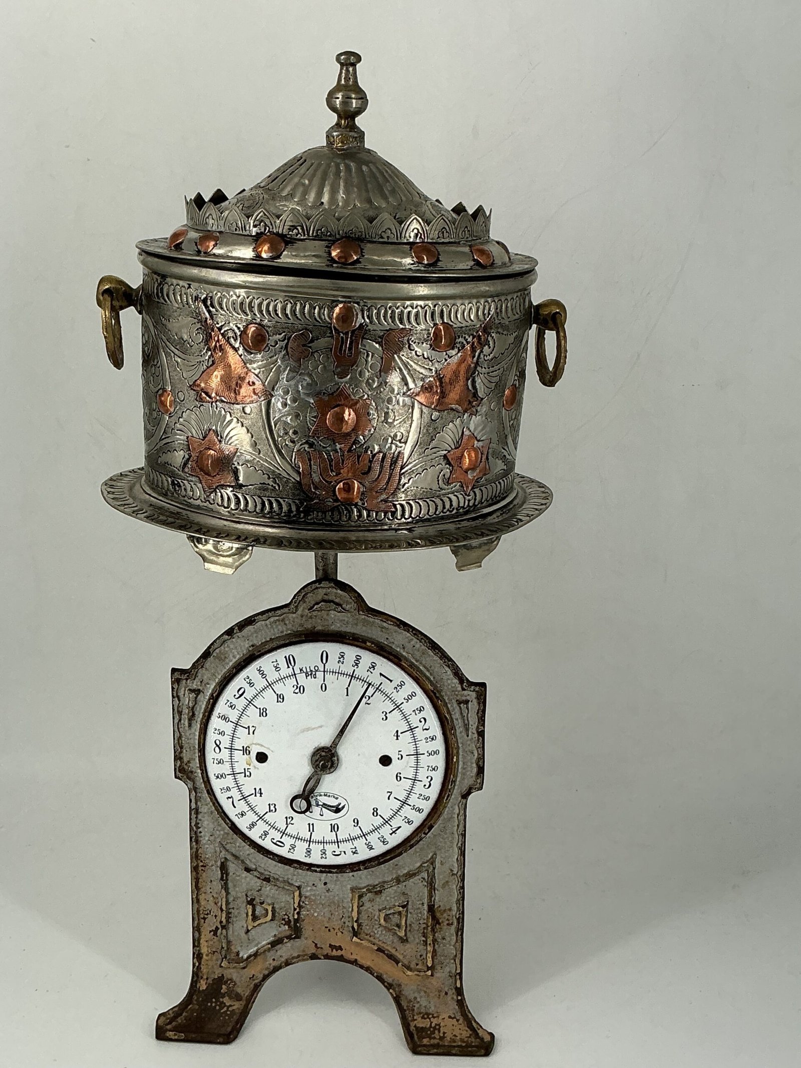 Edle Vintage Keks- , Zucker- oder Gebäckdose aus Marokko – Bild 4