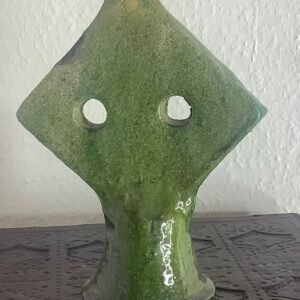 Kerzenständer aus Tamegroute Keramik / Marokko